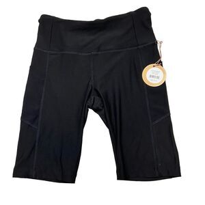 Brand new with Tags‎ Cali Active Black Bike Short Size Small